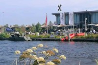 Restaurant am Wasser zwischen Kaag und Braassemermeer