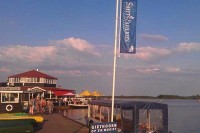 Restaurant in Giethoorn Overijssel Holland Niederlande